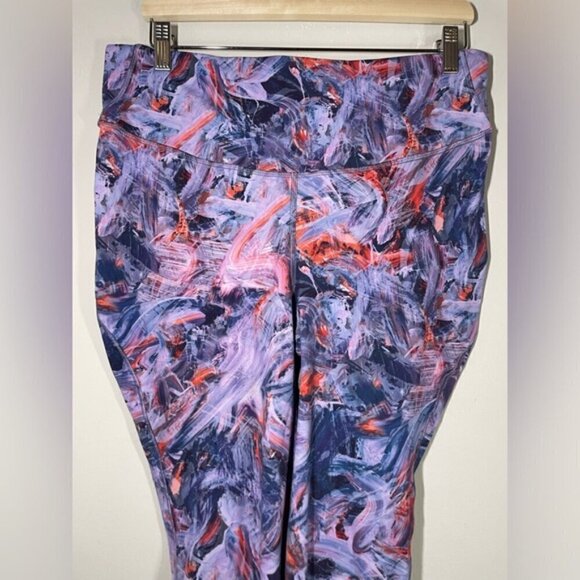 Lululemon Base Pace High-Rise Crop Brushed Nulux Atmospheric Purple size 14 - Picture 7 of 9